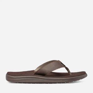 Teva Voya Leather Férfi Papucs